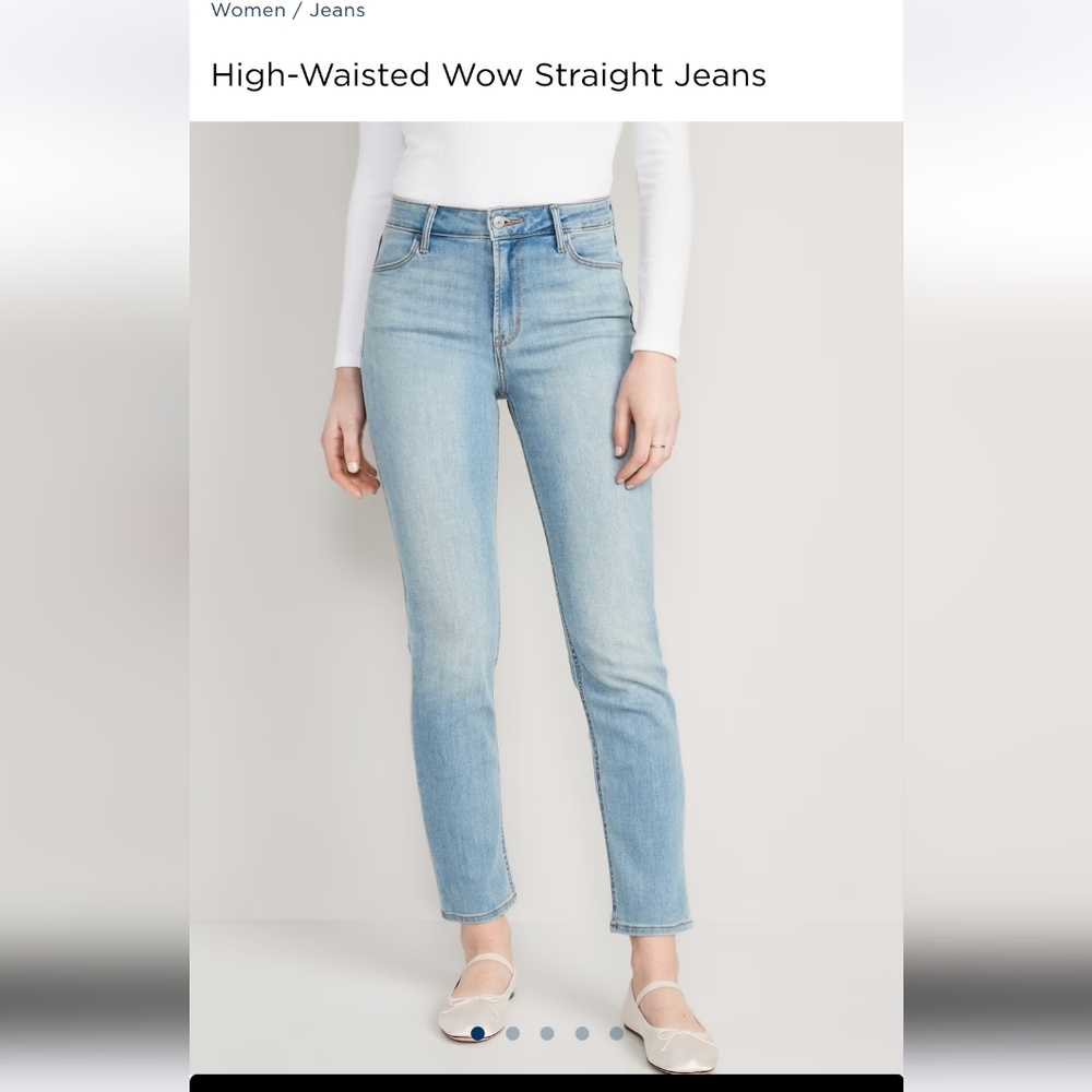 Old Navy Jeans - Wow Straight - Size 8